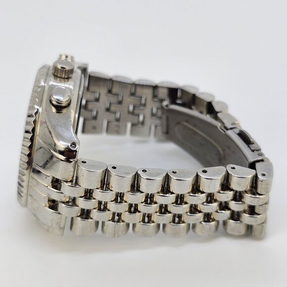 Folio Women's Watch 38MM Dark Pink Dial Gray Bracelet Band 5.5" New Battery - Picture 8 of 13